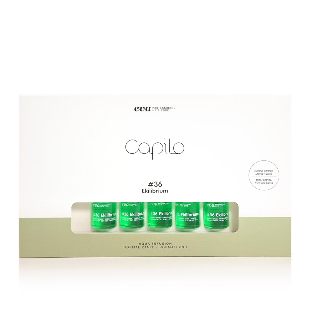 Eva | Capilo Ekilibrium #36 | Aqua-Infusion Leave-In Scalp Lotion | Oily Scalp
