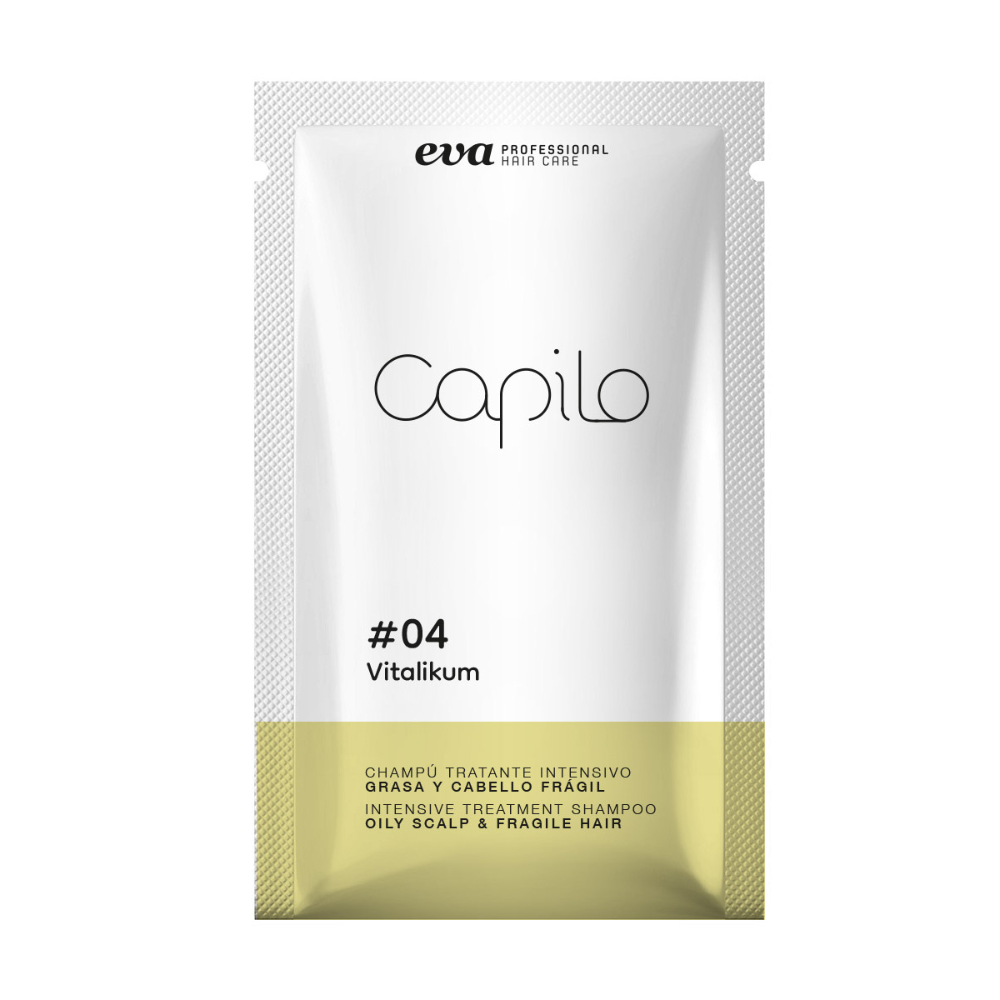 Eva | Capilo Vitalikum #04 | Oily Hair Loss Shampoo | Travel Size