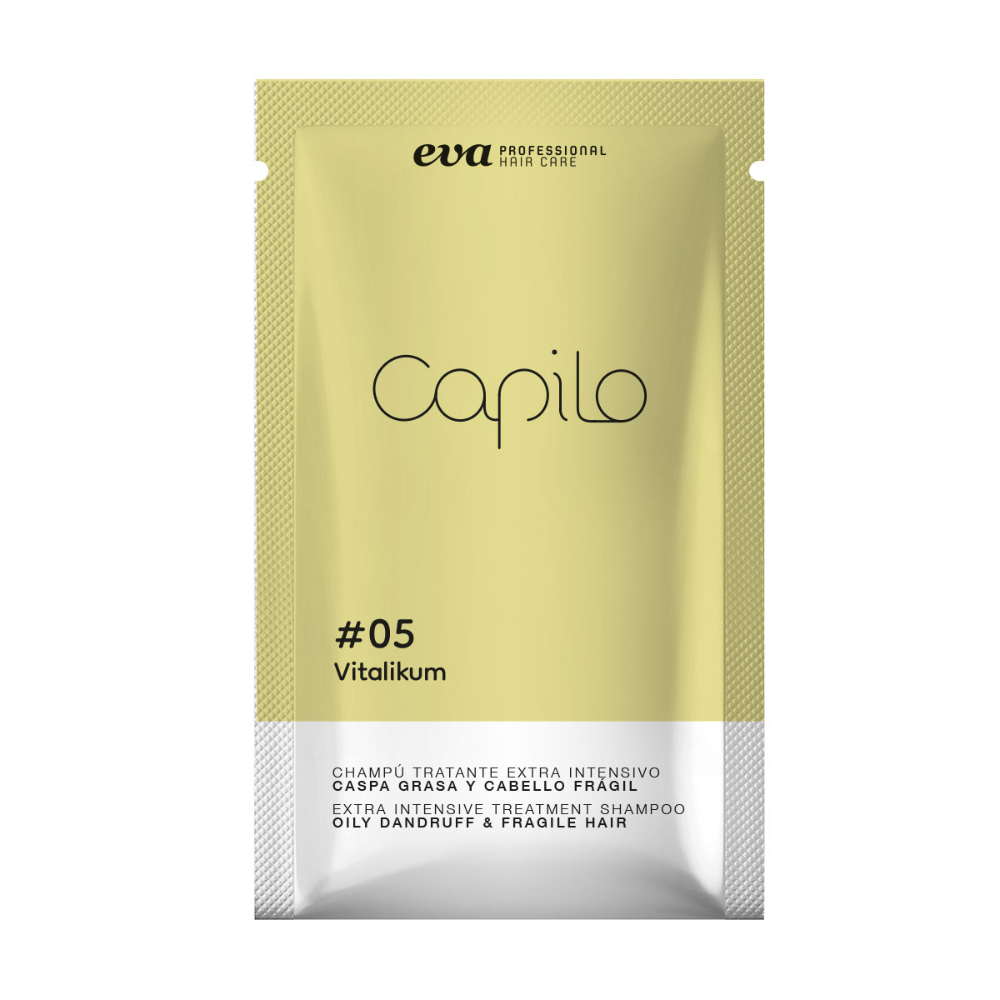 Eva | Capilo Vitalikum #05 | Hair Loss & Oily Dandruff Shampoo | Travel Size