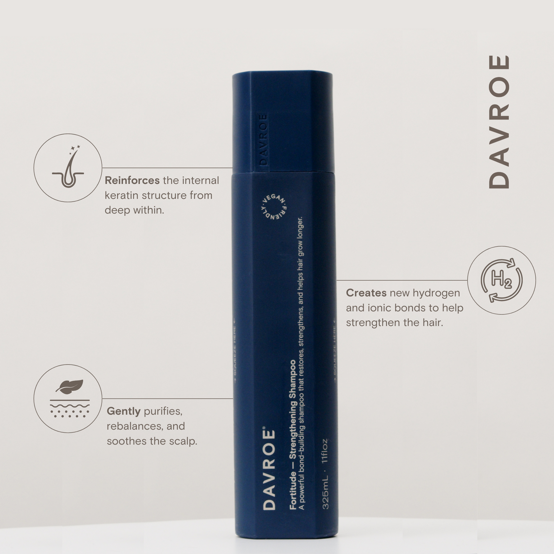 Davroe | Fortitude | Strengthening Shampoo