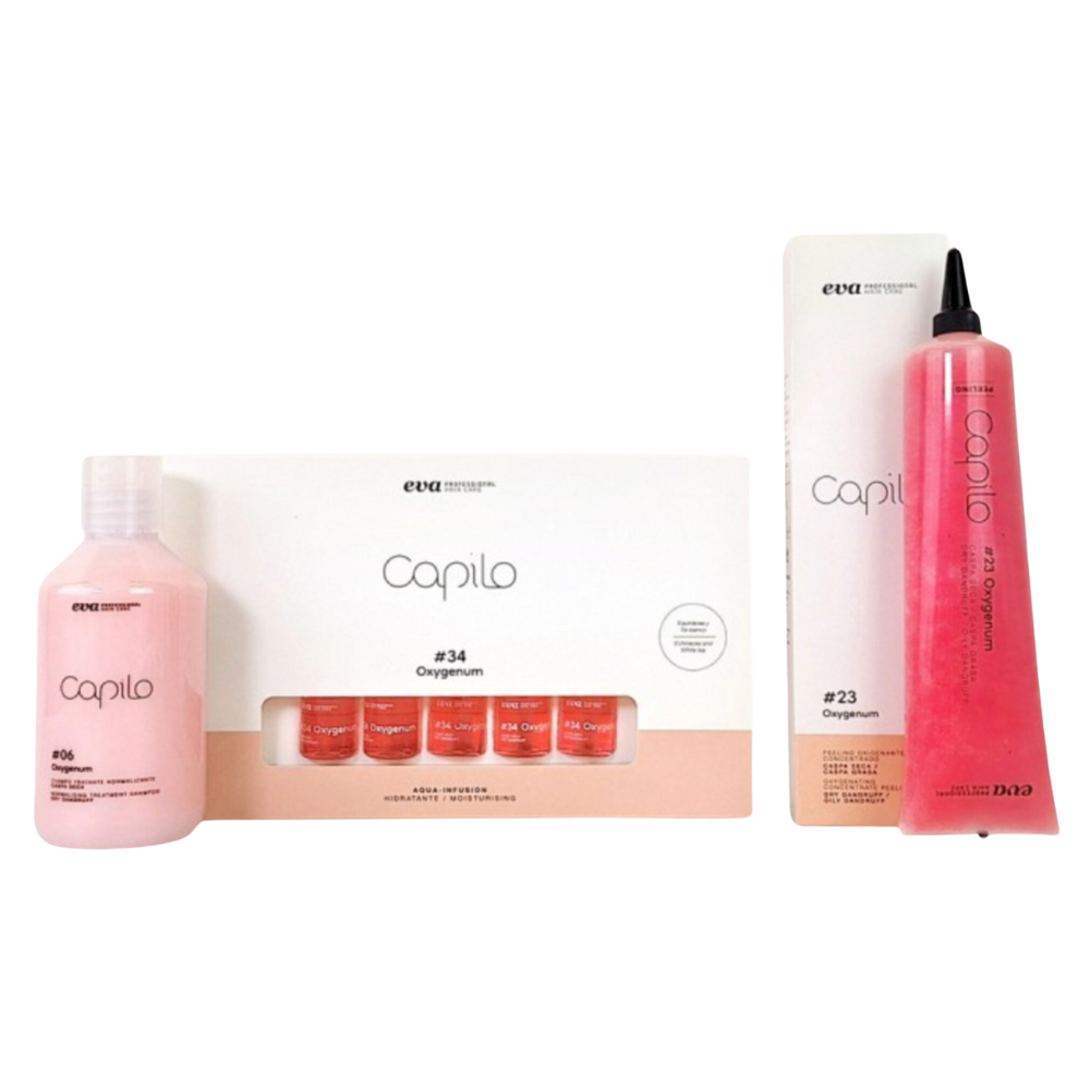 Eva | Capilo Dry Dandruff Bundle – 3-Step System to Soothe & Repair Flaky Scalp
