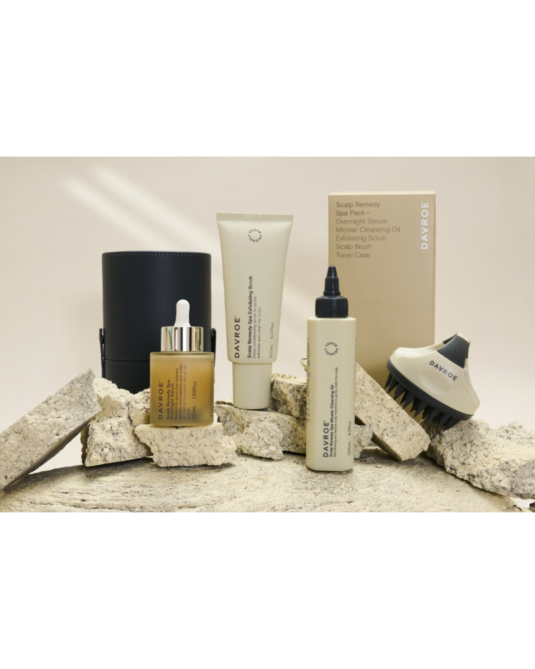 Davroe | Scalp Remedy | Spa Pack with Scalp Brush