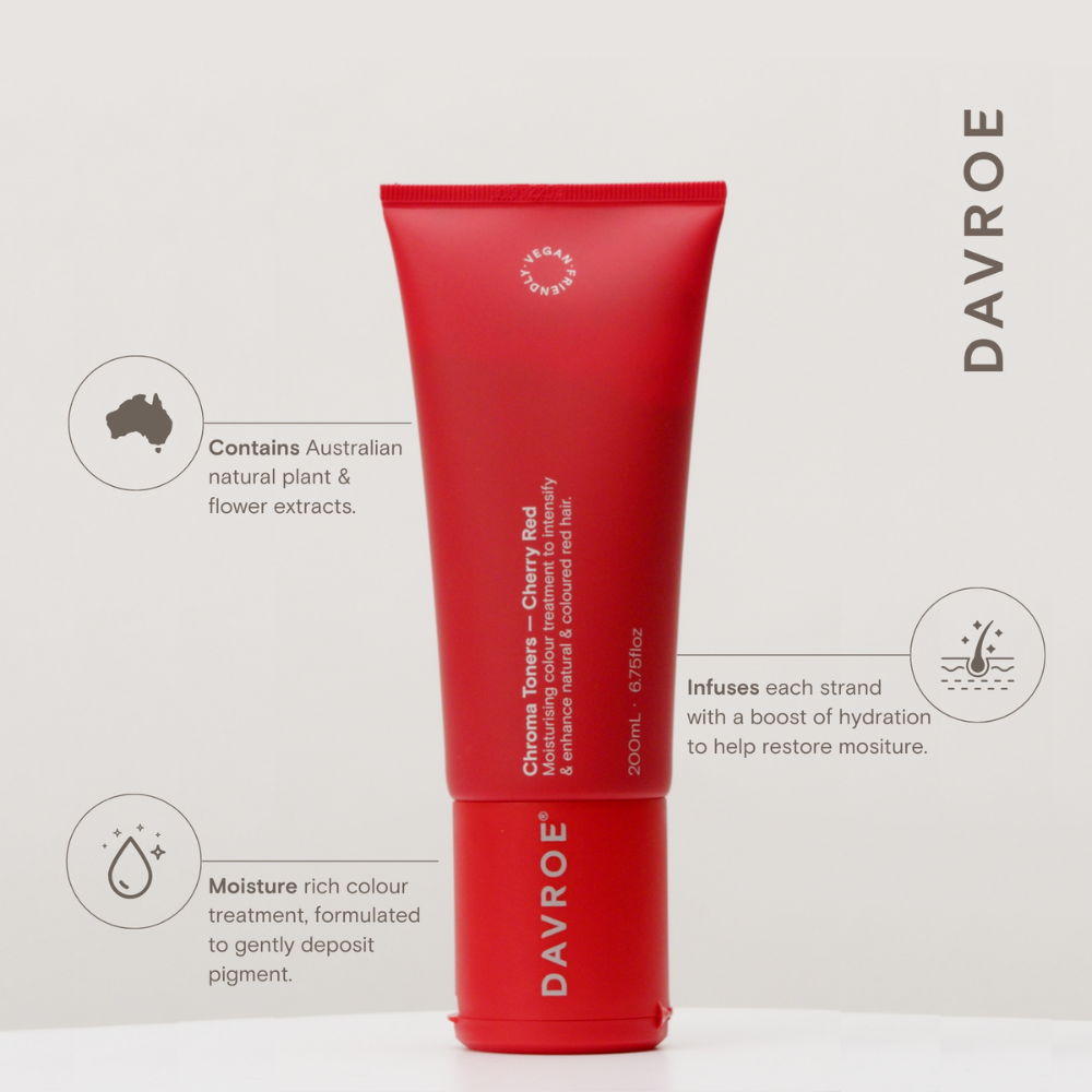 Davroe | Chroma | Cherry Red Moisturising Colour Treatment