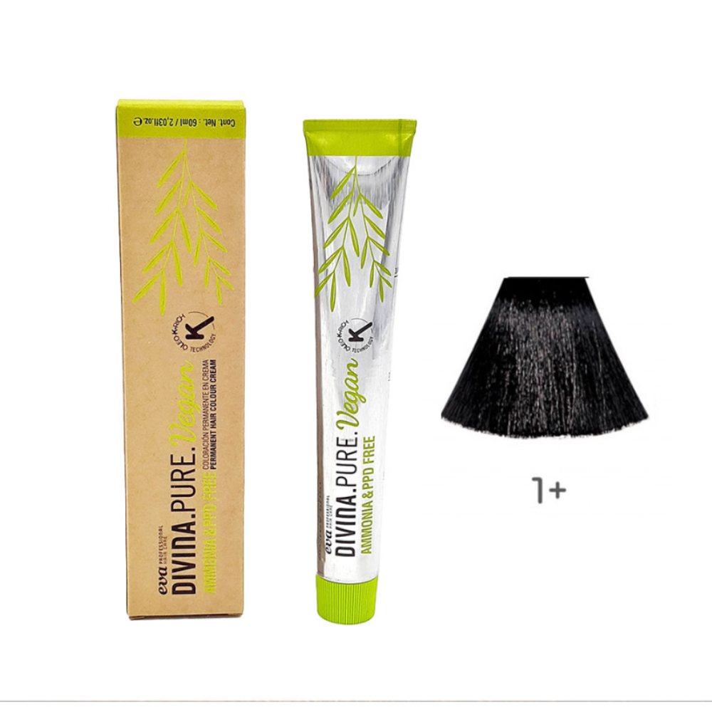 Eva | Divina Pure Vegan | 1+ | Intense Black +