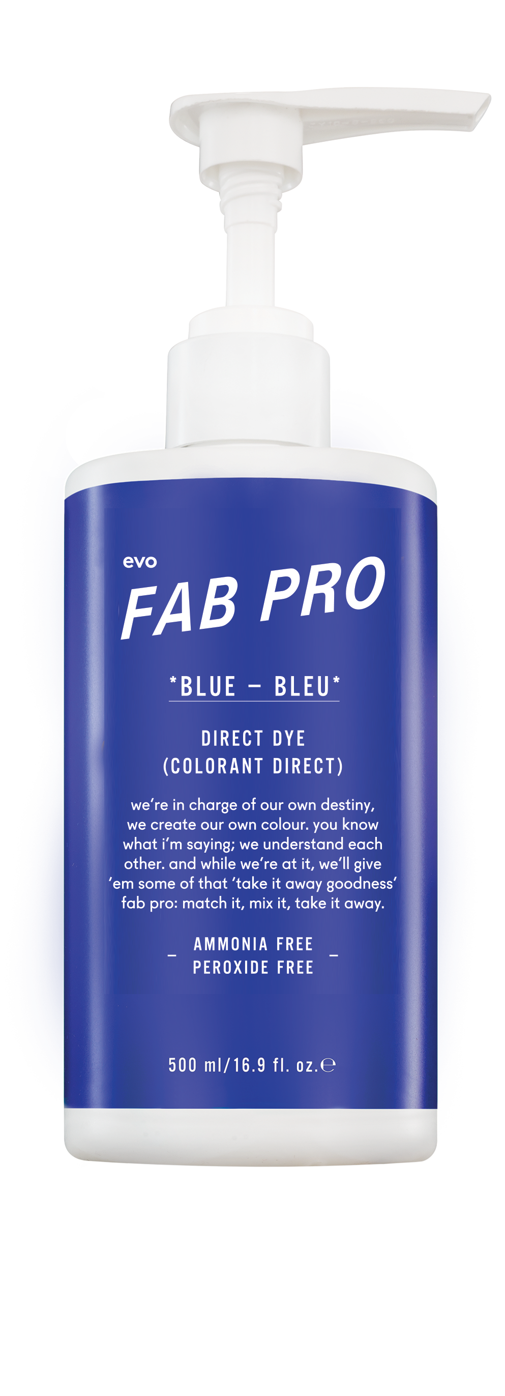 Evo | Fabuloso Pro | Blue Colour Intensifier | 500ml