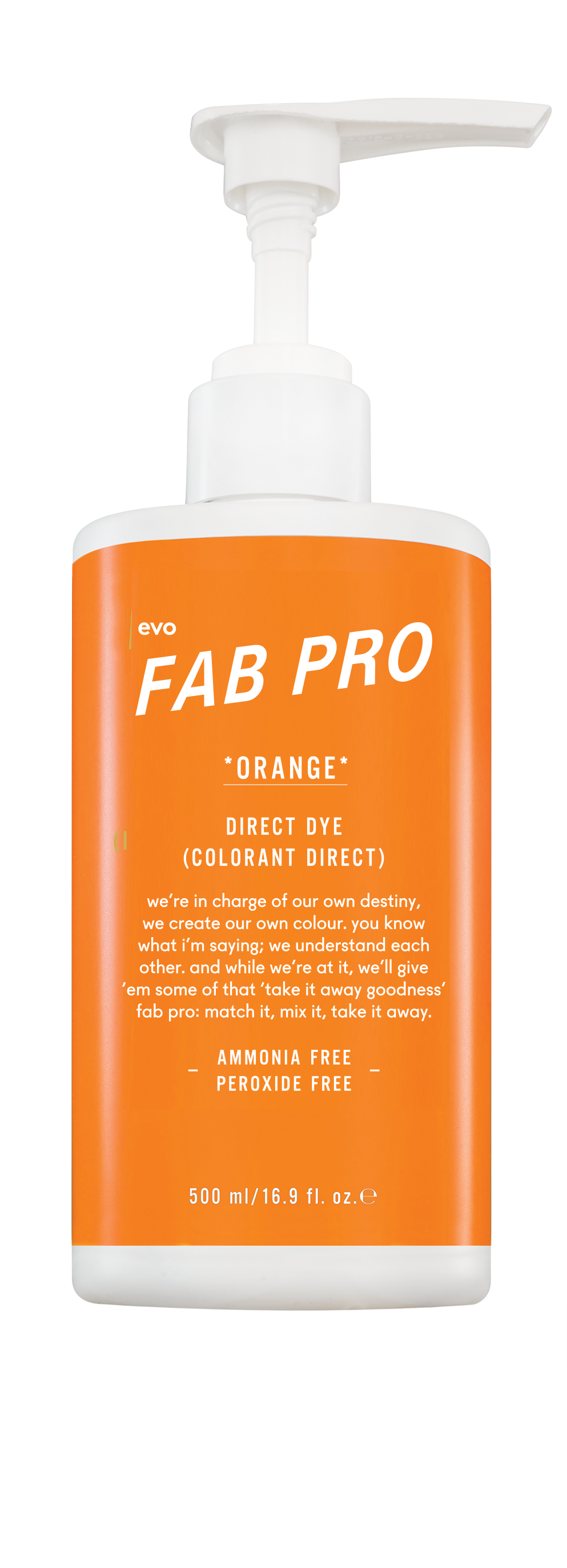 Evo | Fabuloso Pro | Orange Colour Intensifier | 500ml