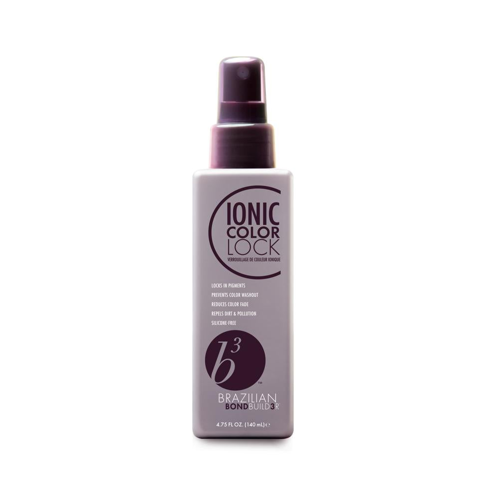 B3 Ionic Colour Lock 140ml spray bottle for vibrant, long-lasting hair color protection.
