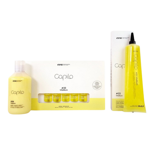 Eva | Capilo Oily Hair and Hair Loss Bundle - 3 Step Purify & Strengthen System
