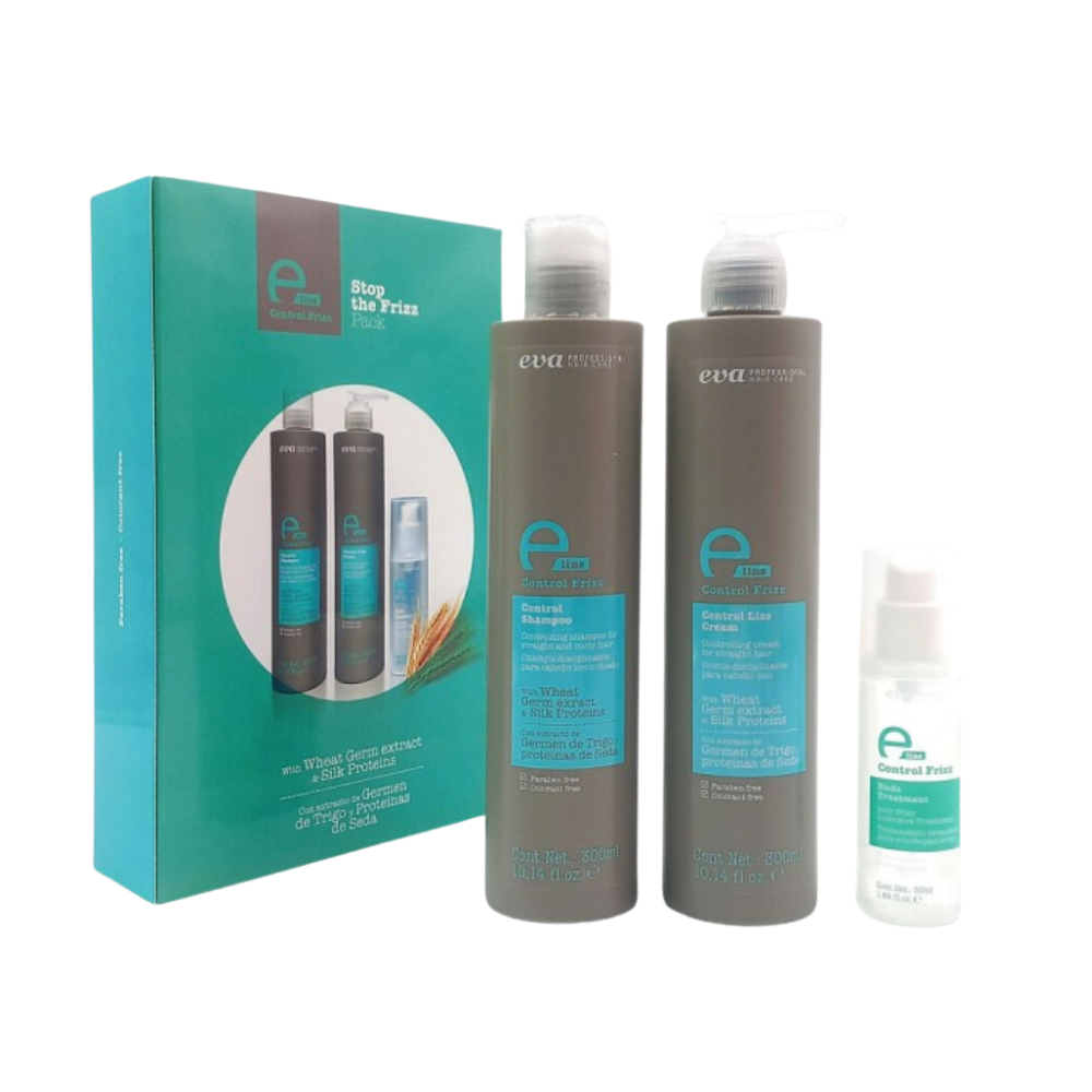 Eva | E-line | Control Pack | Shampoo, Conditioner and Serum