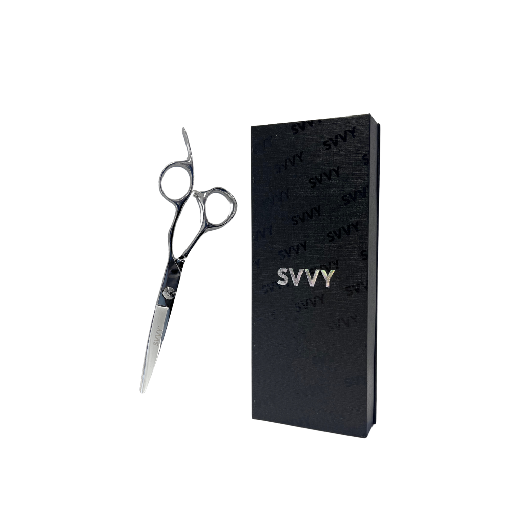 SVVY | Steel Scissors | 5.5” VG10 offset | Silver