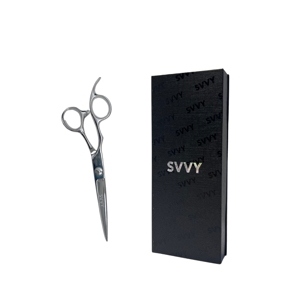 SVVY | Steel Scissors | 6” VG10 offset| Left Handed | Silver