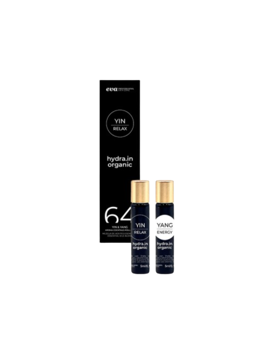 Eva | Hydra-in Organic #64 Yin & Yang Aroma Cocktails | Roll-On Essential Oil Blends