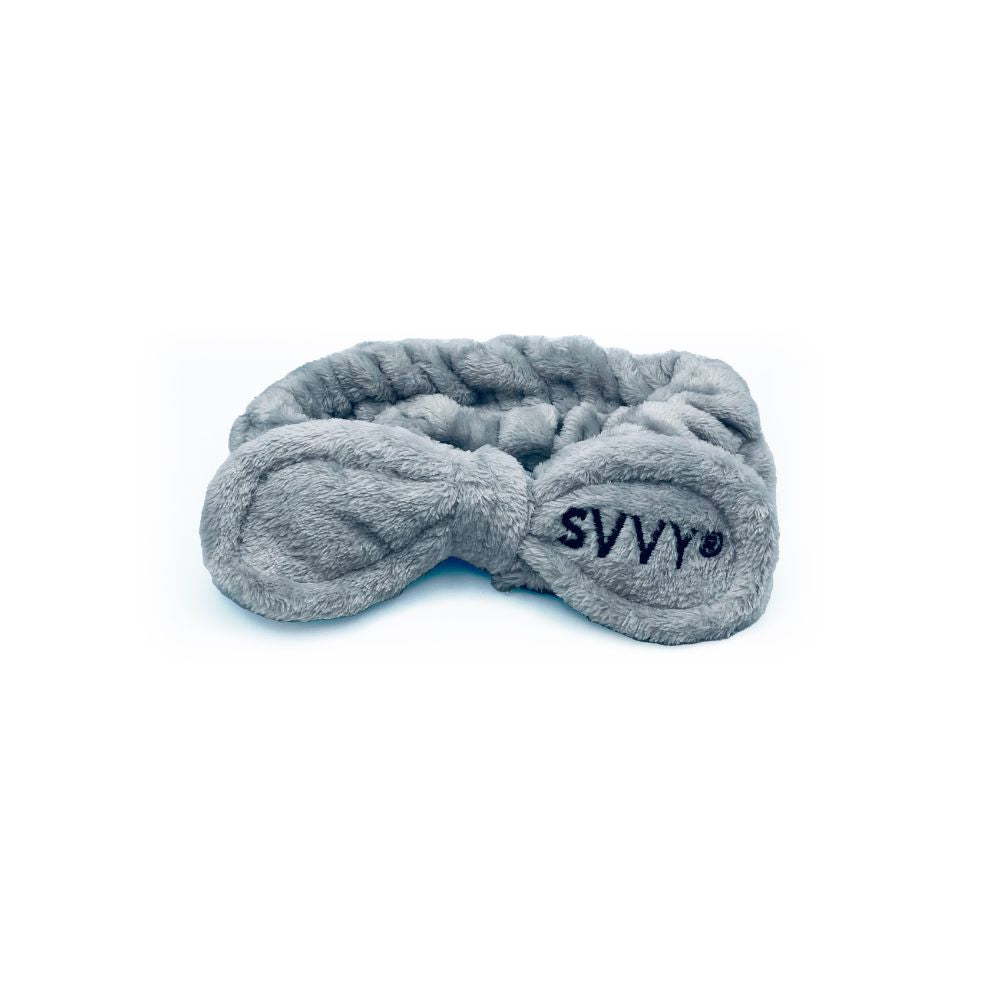 SVVY Soft fluffy Gentle Microfibre Headband Hairband reduces friction and breakage of the hair and hairline gentle on sensative scalps